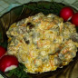Куриные сердечки в сметанном соусе