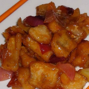 Рыба в кисло-сладком соусе