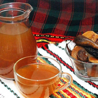 Компот из сухофруктов без сахара