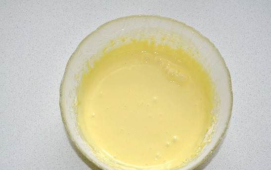 1. Этап. Торт Норд: Бисквитное тесто готово.