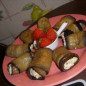 Баклажан с творожным сыром