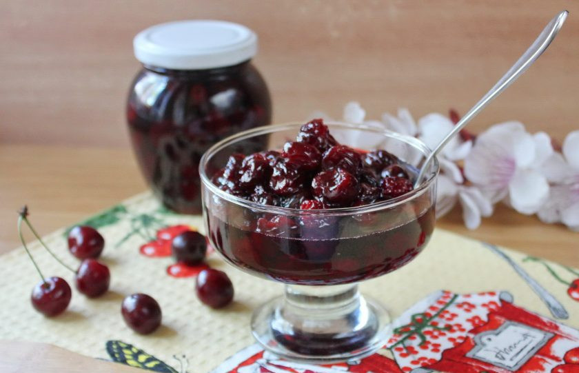 1. Этап. Королевское варенье из вишни без косточек: 