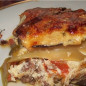 Запеканка с фаршем и овощами