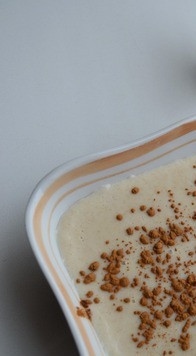 1. Этап. Каша молочная из толокна: Вместо корицы можно добавить сливочное масло, мёд, сироп, фрукты/сухофрукты или орехи.