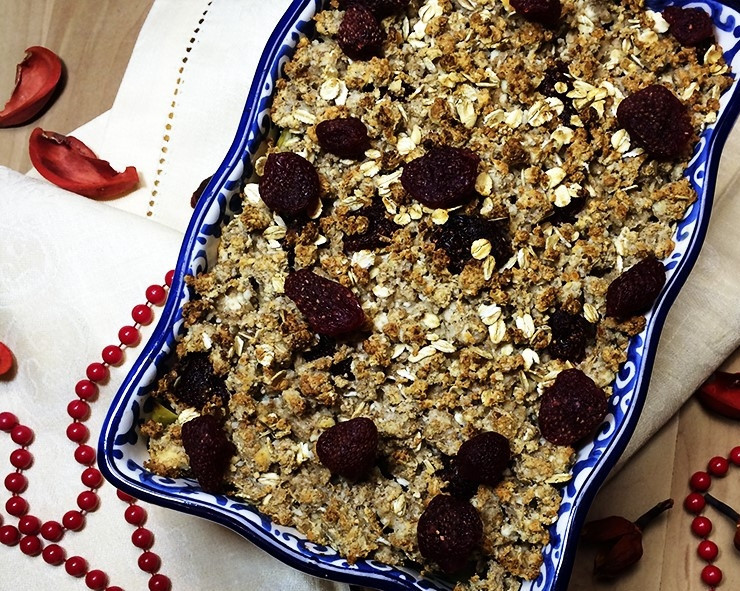 1. Этап. Творожный крамбл: Приятного аппетита!