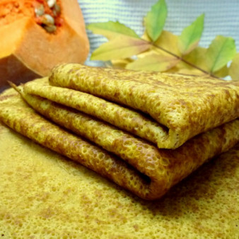 Тыквенные блины