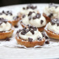 Mini Cannoli Cream Pastry Cups