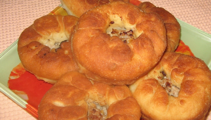 1. Этап. Тесто на беляши: 4. Приятного аппетита!