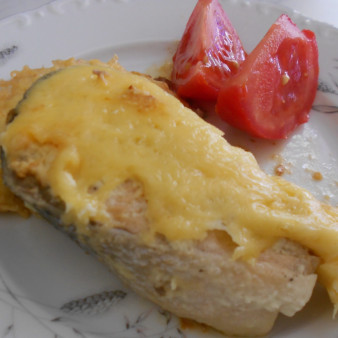 Рыба с сыром в мультиварке