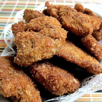 Печень куриная жареная