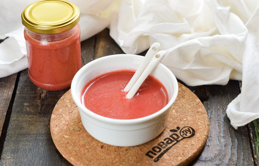 1. Этап. Пюре из сливы для грудничка на зиму: Удачных заготовок!