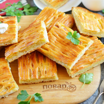 Пирог с картошкой