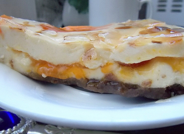 1. Этап. Торт с джемом и сыром Филадельфия: Приятного аппетита!