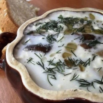 Классический грибной суп