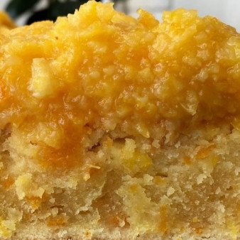 Апельсиновый пирог (нежный масляный бисквит)