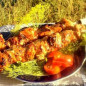 Шашлык из куриного филе