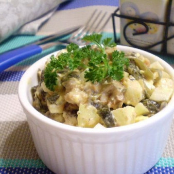 Салат к жареной картошке