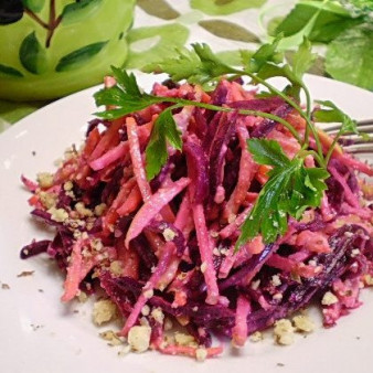 Овощной салат Здоровье