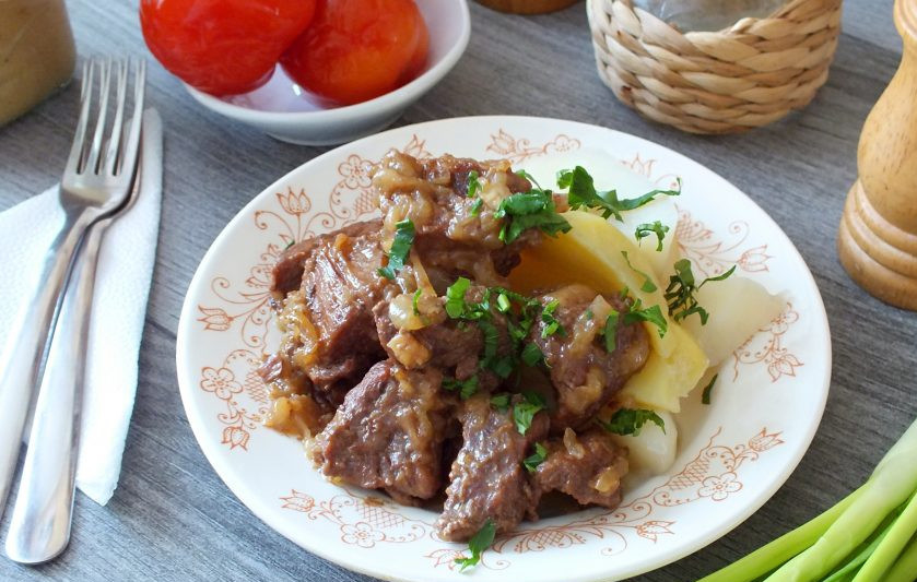 1. Этап. Говядина по-кремлевски в мультиварке: Приятного аппетита!