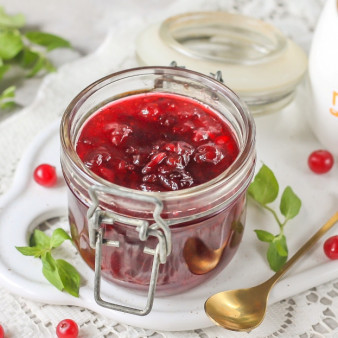 Медово-клюквенный конфитюр