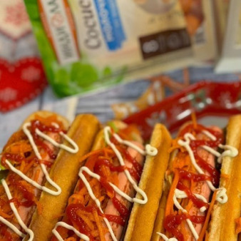 Хот-дог Новогодний