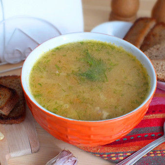 Гороховый суп с уткой