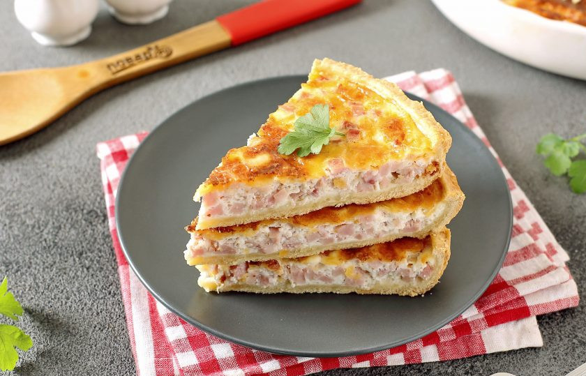 1. Этап. Киш по Джейми Оливеру: Киш по Джейми Оливеру готов. Приятного аппетита!