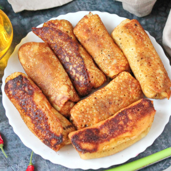 Вкусные блины с легким