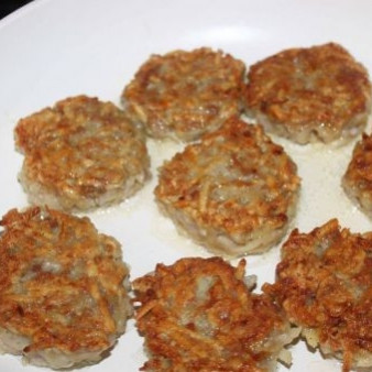 Драники со свининой