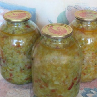 Зеленые щи на зиму