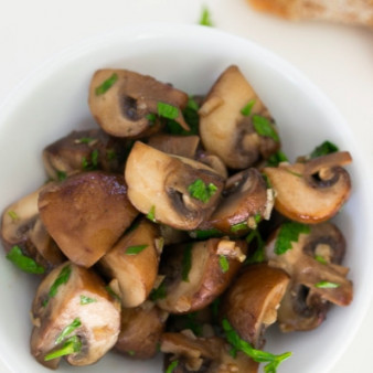 Жареные шампиньоны