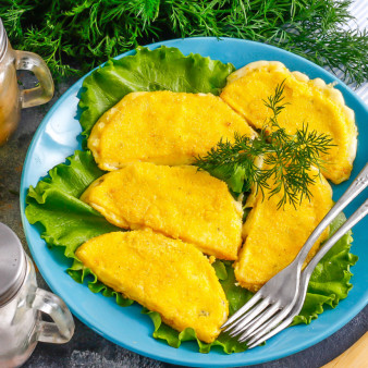 Жареный сыр Халуми