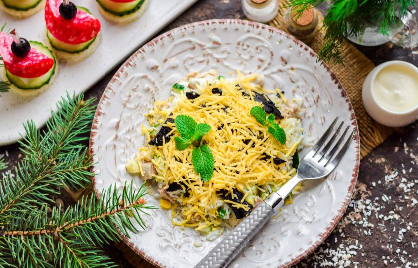 1. Этап. Салат Зимняя свежесть: Приятного аппетита!