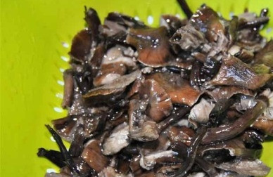 1. Этап. Грибная запеканка в духовке: Для нашего блюда подойдут любые грибы: хоть свежие, хоть замороженные. У меня, к примеру, последние. Достаем грибы из морозильной камеры, пусть оттают.