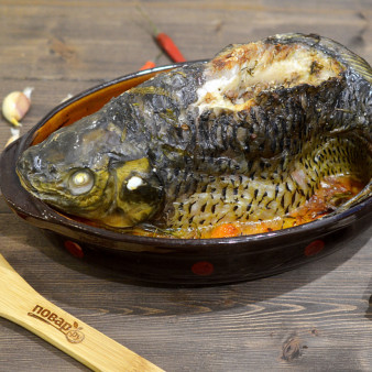 Карп, фаршированный по-царски