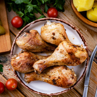 Голени в аэрогриле