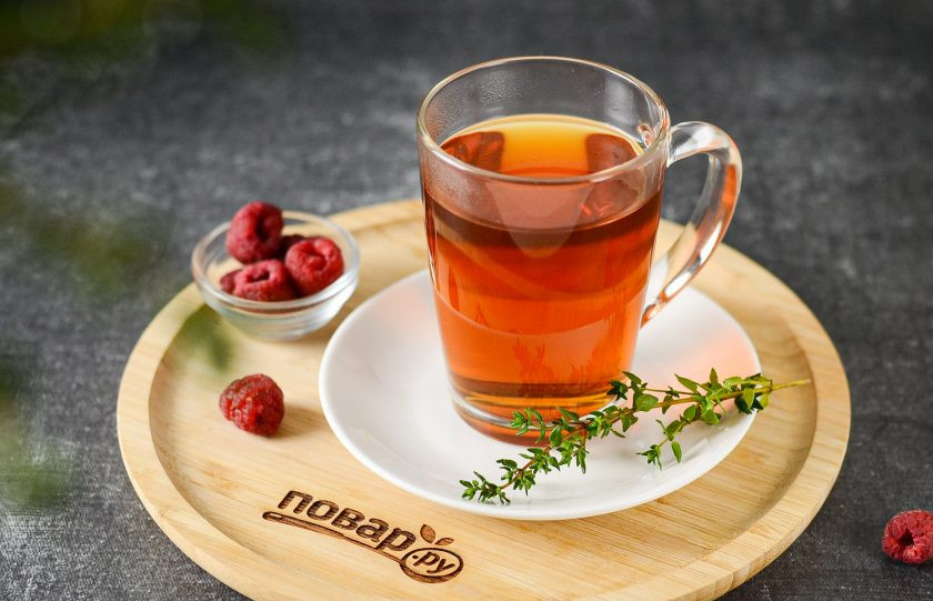 1. Этап. Ягодный чай: Перед подачей добавьте в кружку сахар. Ягодный чай готов. Приятного вам чаепития!