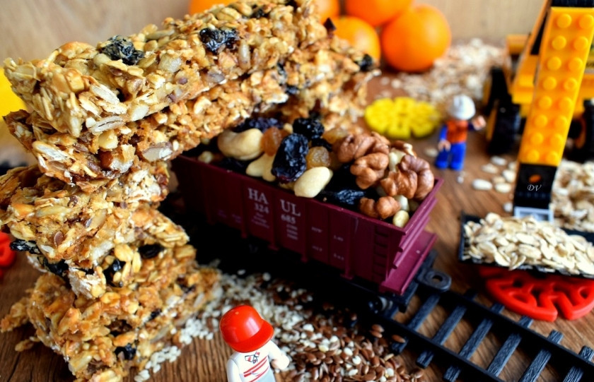 1. Этап. Батончики мюсли: Приятного аппетита!