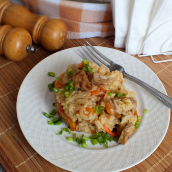 Плов в рукаве