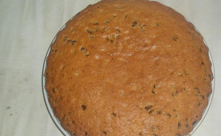 1. Этап. Кекс с цедрой: Выпекайте кекс 1 час, температура — 160 градусов.