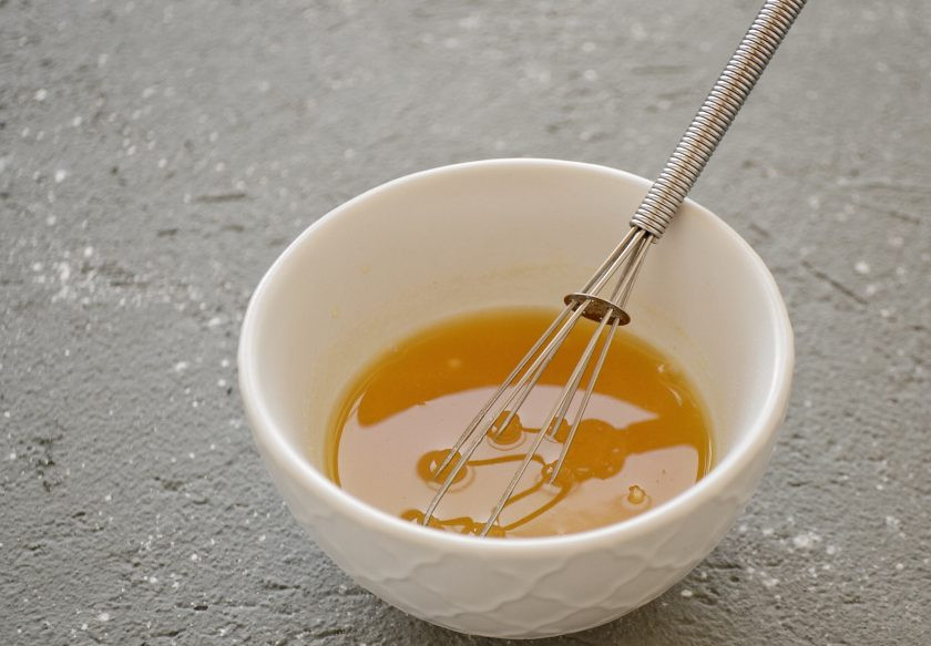 1. Этап. Постный мармелад: Разведите агар-агар в 40 мл. сока.