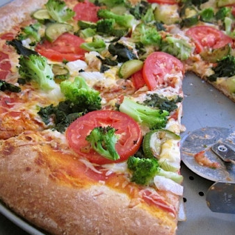 Тесто для пиццы из цельнозерновой муки