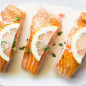 Salmon with Lemon Cream Sauce