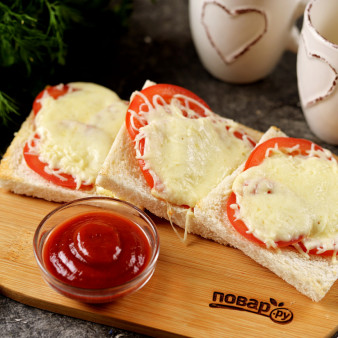 Потапцы с помидорами