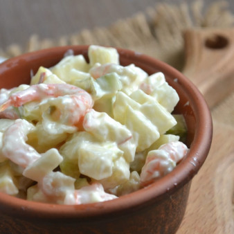 Салат Коктейль с креветками