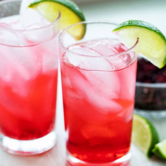 Hibiscus Spritz