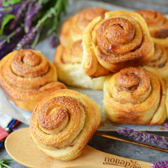 Булочки с корицей