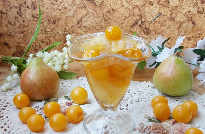 1. Этап. Варенье из груш с алычой: Варенье готово. Подавайте на десерт!