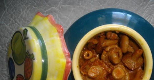 1. Этап. Волнушки на зиму: 5. Оставим на зиму в прохладном месте, а потом лакомимся! Приятного аппетита!