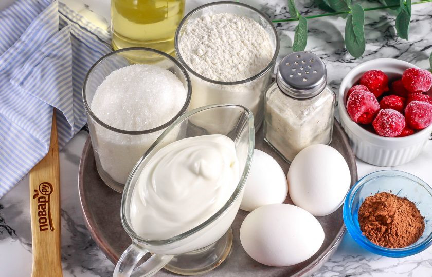 1. Этап. Десерт Панчо в стакане: Подготовьте указанные ингредиенты.